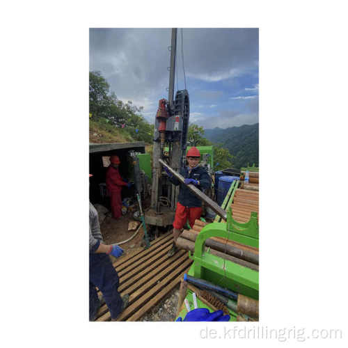 Rig für Grundwasserressourcenumfrage